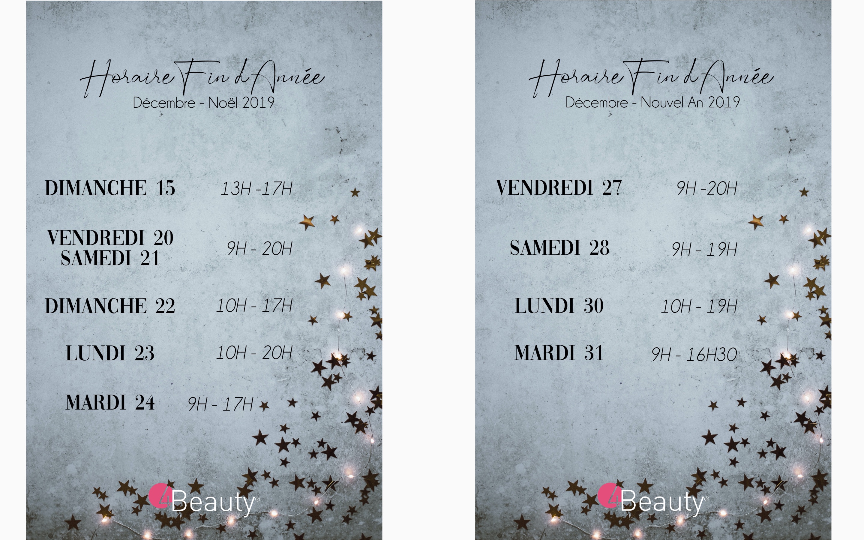 horaire site